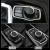 Senauto Bling Multimedia Marco De Botón Ajuste De La Cubiert
