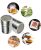 Roble-pino Arte Cafetera Set – 1 Pieza Barista Café Latte, 1