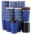 Desechables Tazas De Café Con Tapas Y Pajas – 16 Oz (90 Set)