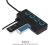 Hub Usb Sabrent De 4 Puertos Con Interruptores De Encendido