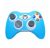 Azul Oscuro Resplandor En Xbox 360 Caso Controlador De Silic