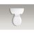 Kohler K-4639-0 Cachet Quiet-cierre Con Topes De Ajuste Firm