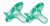 Philips Avent Bpa-free Soothie Chupete, Verde 0-3m 2 Ea (pac