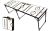 8-foot Beer Pong Profesional W Orificios / Copa Opcional – A