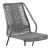 Armen Living Lccpsigry – Silla De Comedor Apilable De Acero