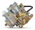 2 Carburador Carb Para Jeep Bbd 6 Cyl 4.2 L 258 Motores Cu A