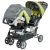 Baby Trend Sit N Soporte Doble, Carbon