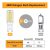 Eco.luma – Bombilla Led Regulable G9, 4 W, Luz De Día Blanca