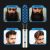 Beard Straightener W/beard Balm Beard Growth Oil Beard,u