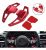 Rungao 2pcs En El Volante Paddle Shifter Hoja De Extensión A