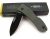 Ka-bar 4062fg, Cazador Plegable Dozier, Color Verde, Clip Ne