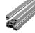 Faztek 15qe1515l De Aluminio 6063-16 T-slotted Extrusion Lig