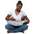 Boppy Enfermería Almohada Y Posicionador, Notebook Negro / O