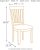 Signature Design De Ashley Kimonte Silla De Comedor Sala De