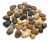 2 Libras Grandes Decorativos Río Piedras Roca – Natural Puli