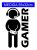 Vinil Decorativo Calcomanía Gamer Para Puerta O Pared