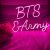 Bts Bangtan Neon Sign Lights Logo Concierto Led Light Sign D