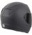 Scorpion Exo-r320 De Cara Completa Sólido Casco Negro Mate G