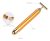 Beauty Bar 24k Golden Electric Face Massager, T Shape Facial