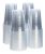 [100 Pack – 16 Oz] Crystal Clear Pet Tazas Plásticas