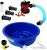 Cuenco Azul Concentrador Kit Con Bomba, Pierna Niveladores,