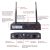 Sistema De Micrófono De Mano Nady T-2100 Dual-ht 200 De Cana