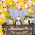 Joymemo Partido Girasol Decoración Globo Garland Arco Kit Ro