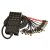 Sísmica De Audio Sacb-16x4x25 16 Canales Xlr De Perfil Bajo