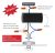 Qiachip Ventilador De Techo Control Remoto Kit, Wi-fi Inteli