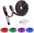 Tira De Luces Led Con Pilas Abtong Rgb Luces Led Tira Con Mi