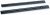 58058 Negro Powder Coat 38 Lbs. Quinta Rueda Rieles De Monta