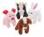 Ee.uu. Juguete Sb543 – Peluche De Animales De Granja (12 Uni