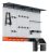 Torack 46pcs Pared Perforada Organizador, 4 Pies De Metal Ta