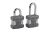Kwikset Smartkey 50mm Candado De Grillete Estándar En Cromo