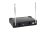 Sistema Emb Vhf Ebm52h Doble Profesional Del Micrófono Auric
