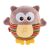 Fisher-price Calma Y Resplandor Búho, Brown