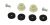 Uro Piezas 191798211a Bushing Kit Shifter