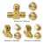 Yotenko Sma Conectores Kit 18 Unids Sma Adaptador Sma Macho