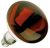 Foco De Calor Rojo 250 Vatios Br40 5.000 Horas, De Grado Ind