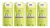 4 Ban Shower Fresh Antitranspirante 24 Horas Mujer O Hombre
