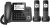 Panasonic Kx-tgf382m Link2cell Bluetooth Con Cable / Inalámb