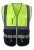 Jksafety 7 Bolsillos Clase 2 Alta Visibilidad Frente De La C