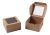 Papel Kraft Panadería Cajas – 25-pack Individual Pastelería