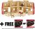 Fold & Go  Granero De Madera Granja Bloques 36-piece Play S