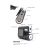 Video Del Vehículo Dash Cam Doble Lente De 2.0 Pulgadas Full