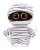Ty Beanie Babies 35111 Boos Momia La Llave Del Clip De Hallo