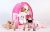 Unipak 12 Felpa Rosa Perro Animales De Peluche Cámara Funda