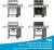 Utheer 66095 Parrilla De Hierro Fundido Para Parrillas De Ga