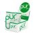 Pur Gum Aspartame Libre Menta Verde, 12 Conde
