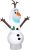 Gemmy – Olaf Inflable De Navidad De 3,9 Pies De Altura, Párr
